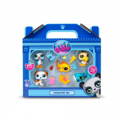 LPS SET OF 5 FIGURINES - BEACH BESTIES