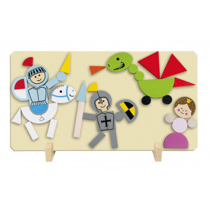Magnetic puzzle - Knights