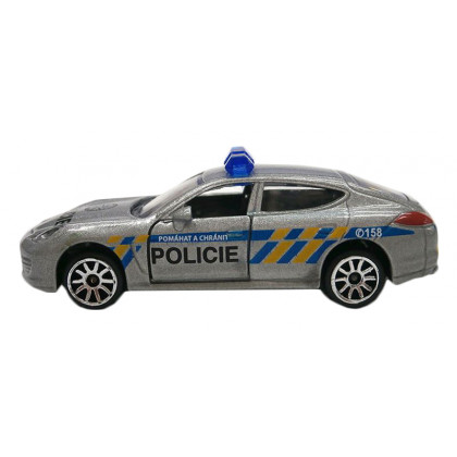 the Police car, metal, Czech version