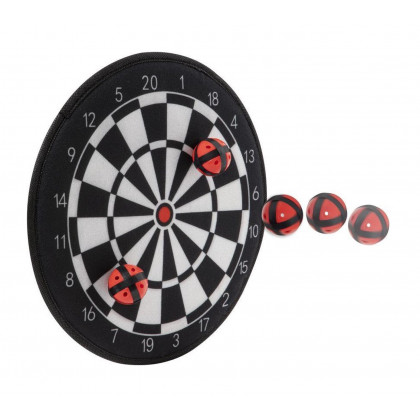 Dartboard 29,5 cm with 3 balls