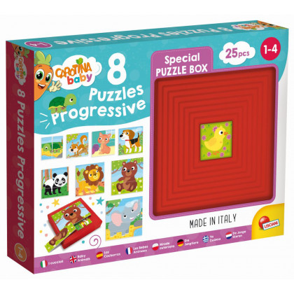 CAROTINA BABY 8 PUZZLE - Animals