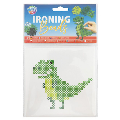 Iron-on beads 15x15 cm Dinosaur