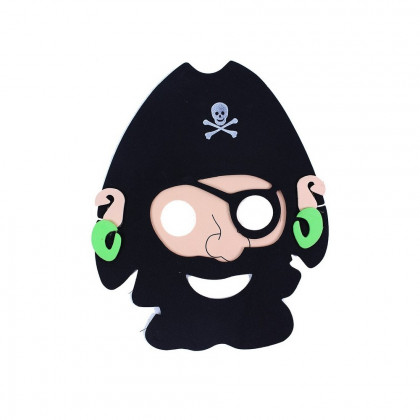 Pirate mask for adults 2 pcs