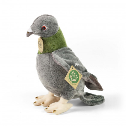 Plush pigeon 23 cm ECO-FRIENDLY