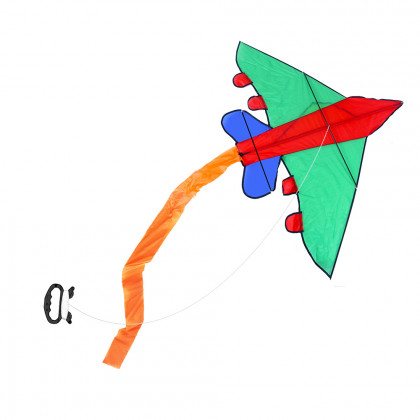 the kite flying plane nylon 140x98 cm