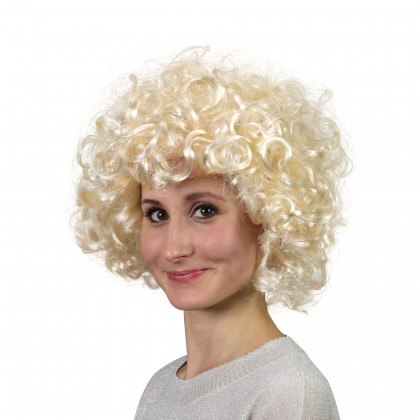Blond wig for adults