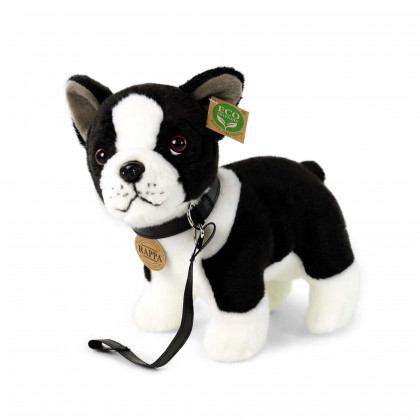 Plush Boston Terrier 23 cm ECO-FRIENDLY