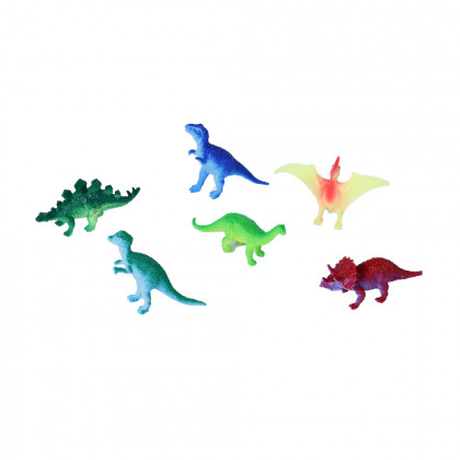 Dinosaur 6 pcs on a blister