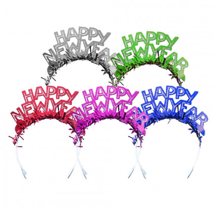 Happy New Year headband for adults