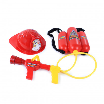 Kid's fire brigade set with accessories