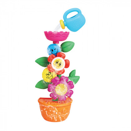 the Flower in the tub with a jug