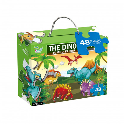 Puzzle dinosaurs maxi 48 pcs