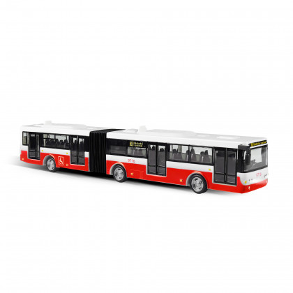 Bus reports stops in Czech 36 cm