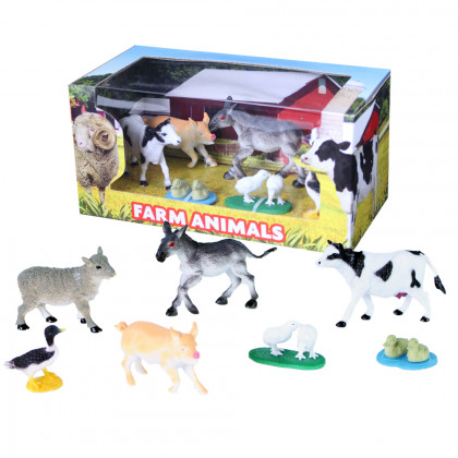 Domestic animals 7 pcs in a box