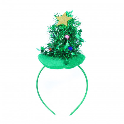 Children Christmas tree headband