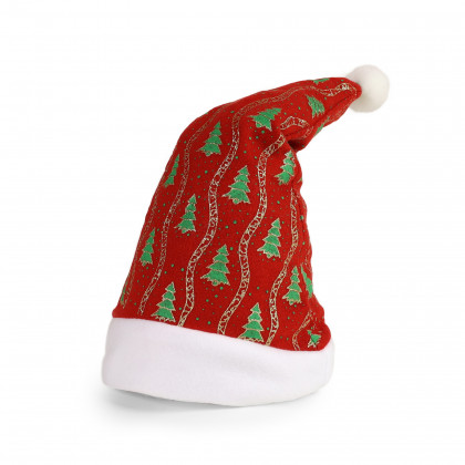 Christmas hat with trees for adults