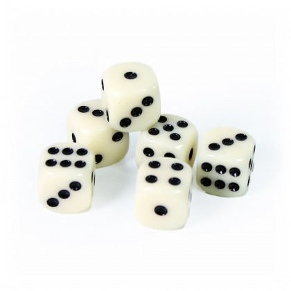 Dice 6 pcs
