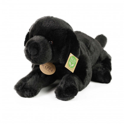 Plush black Labrador 40 cm ECO-FRIENDLY