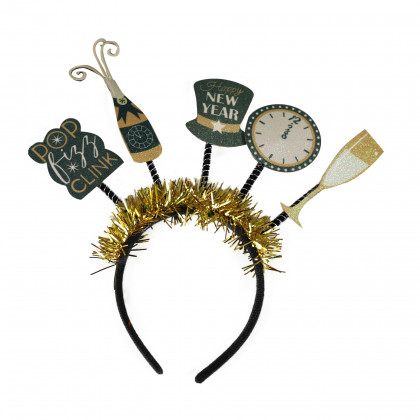 Happy New Year headband for adults