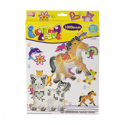 Iron-on beads with pictures