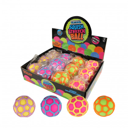 A soft ball filled with powder