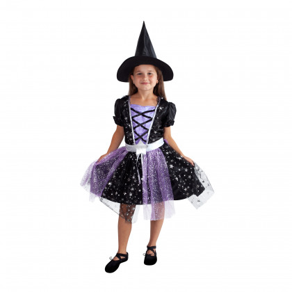Children costume - black-purple (S) e-pack