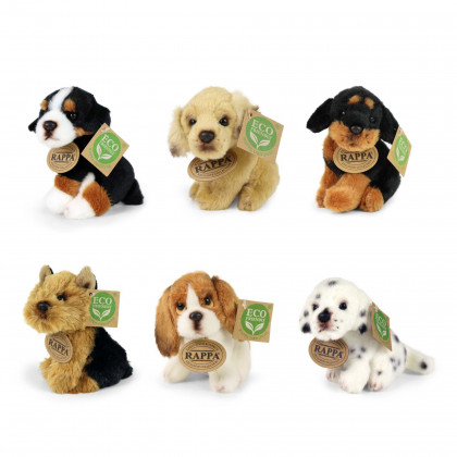 Plush dogs assort 11 cm ECO-FRIENDLY