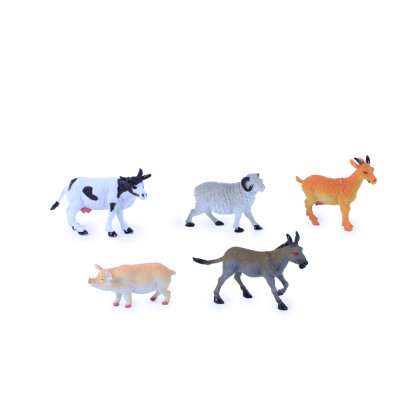 the domestic animals II., 5 pcs/package
