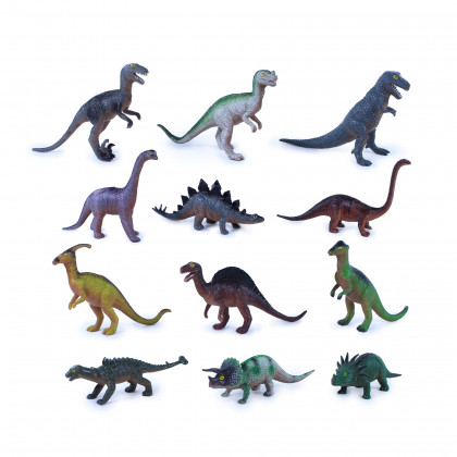 the dinosaur 21 cm, 12 types