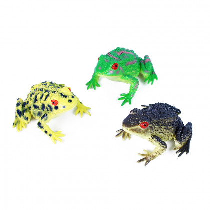 the frog with sound 8 cm, 3 types