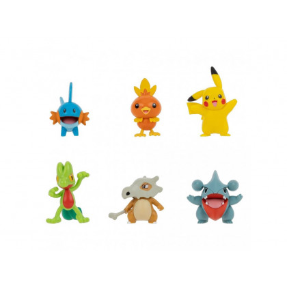 Pokemon set of 6 figures