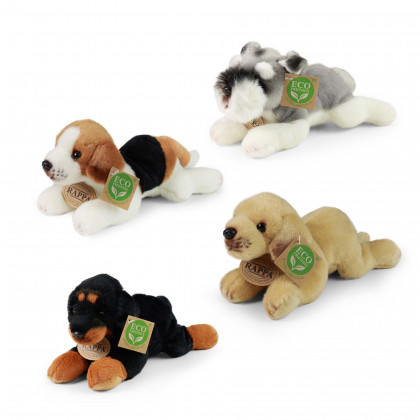 Plush dogs assort 16 cm ECO-FRIENDLY