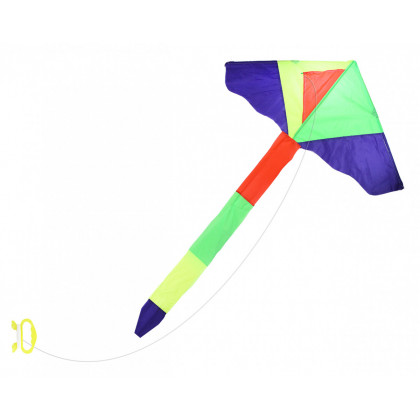 the nylon kite flying 115 x 50 cm