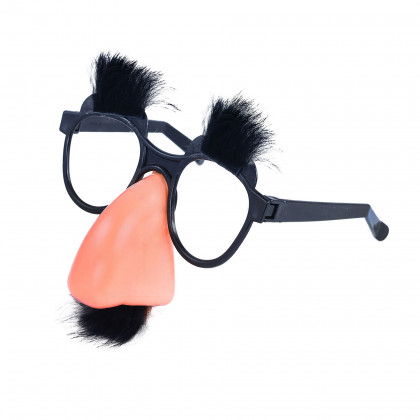Children glasses with nose and beard