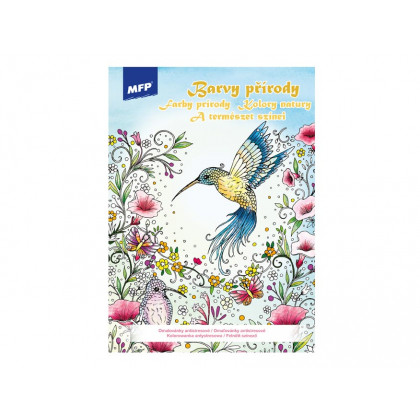 Anti-stress coloring pages Nature