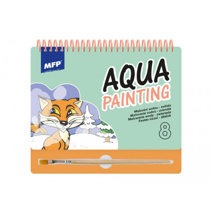 Water painting 8A - with a spiral