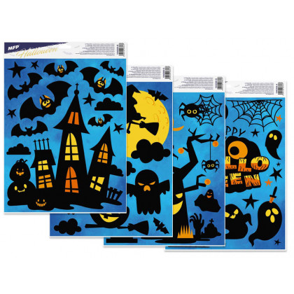 Halloween window film HA006