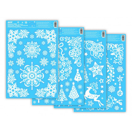 Window film Christmas glitter 20x30cm