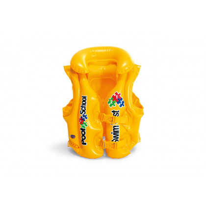 the inflat. swim vest POOL SCHOOL DELUXE