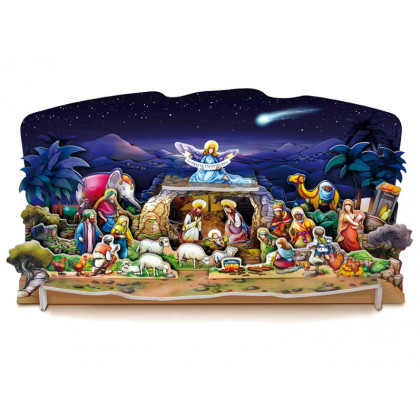 Nativity scene LUX MFP