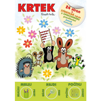 Coloring book A4 book Mole