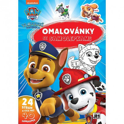 A4 Paw Patrol coloring book