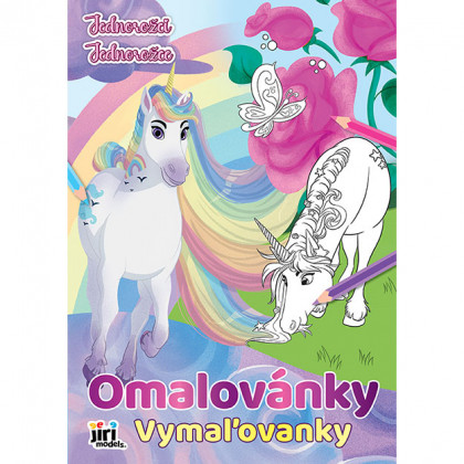 Coloring book A4 Unicorns