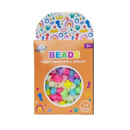Bead set - cubes + 1 meter cord