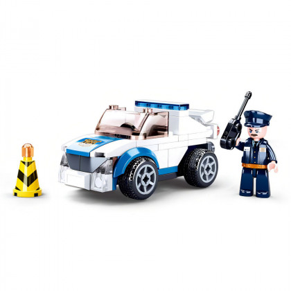 Sluban Polícia M38-B0824 Stretcher car