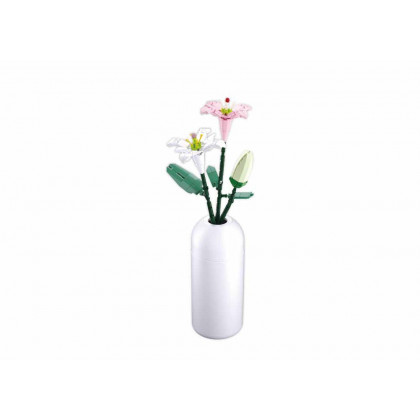 Sluban Flowers M38-B1101 Lilies in a vase