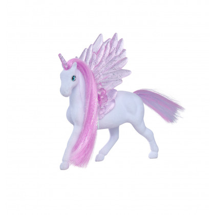 Unicorn with glitter wings, 2-ass.