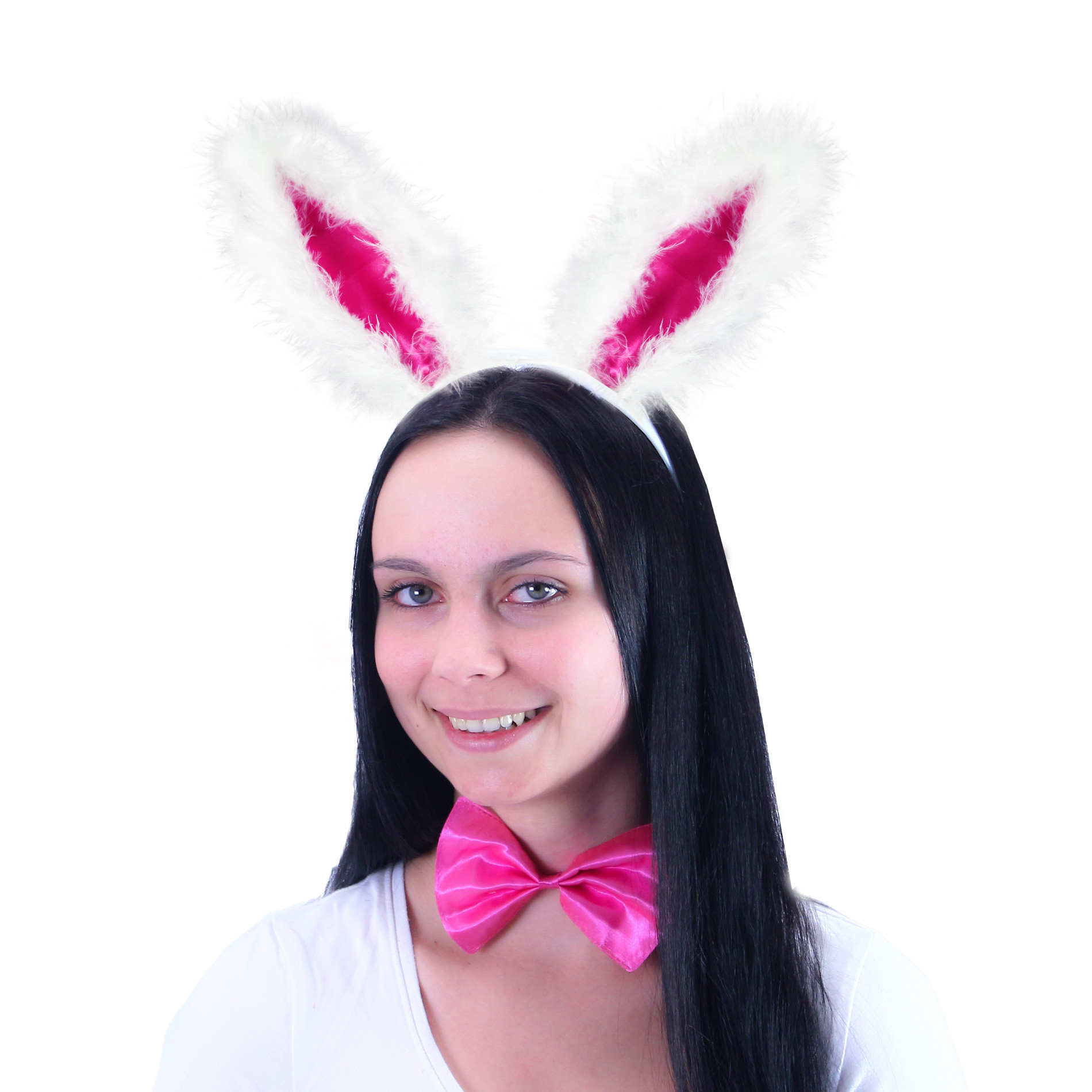 the ears of a hare + bow tie