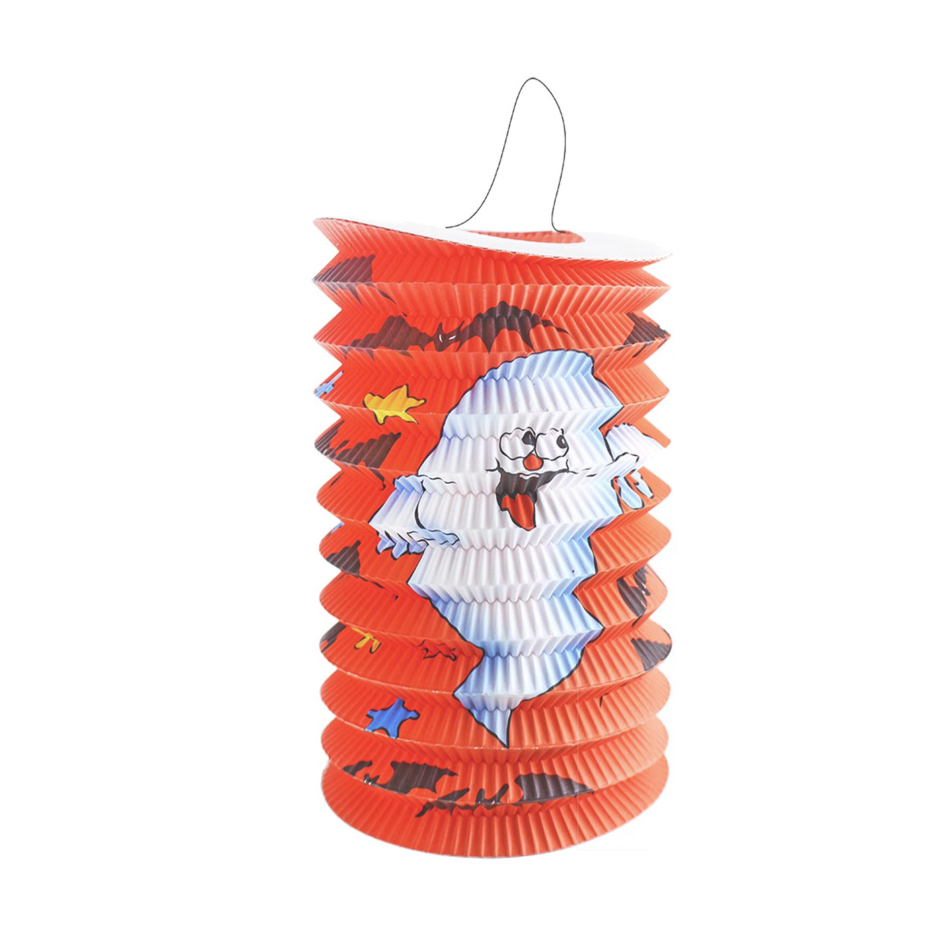 Lantern Halloween ghost 15 cm
