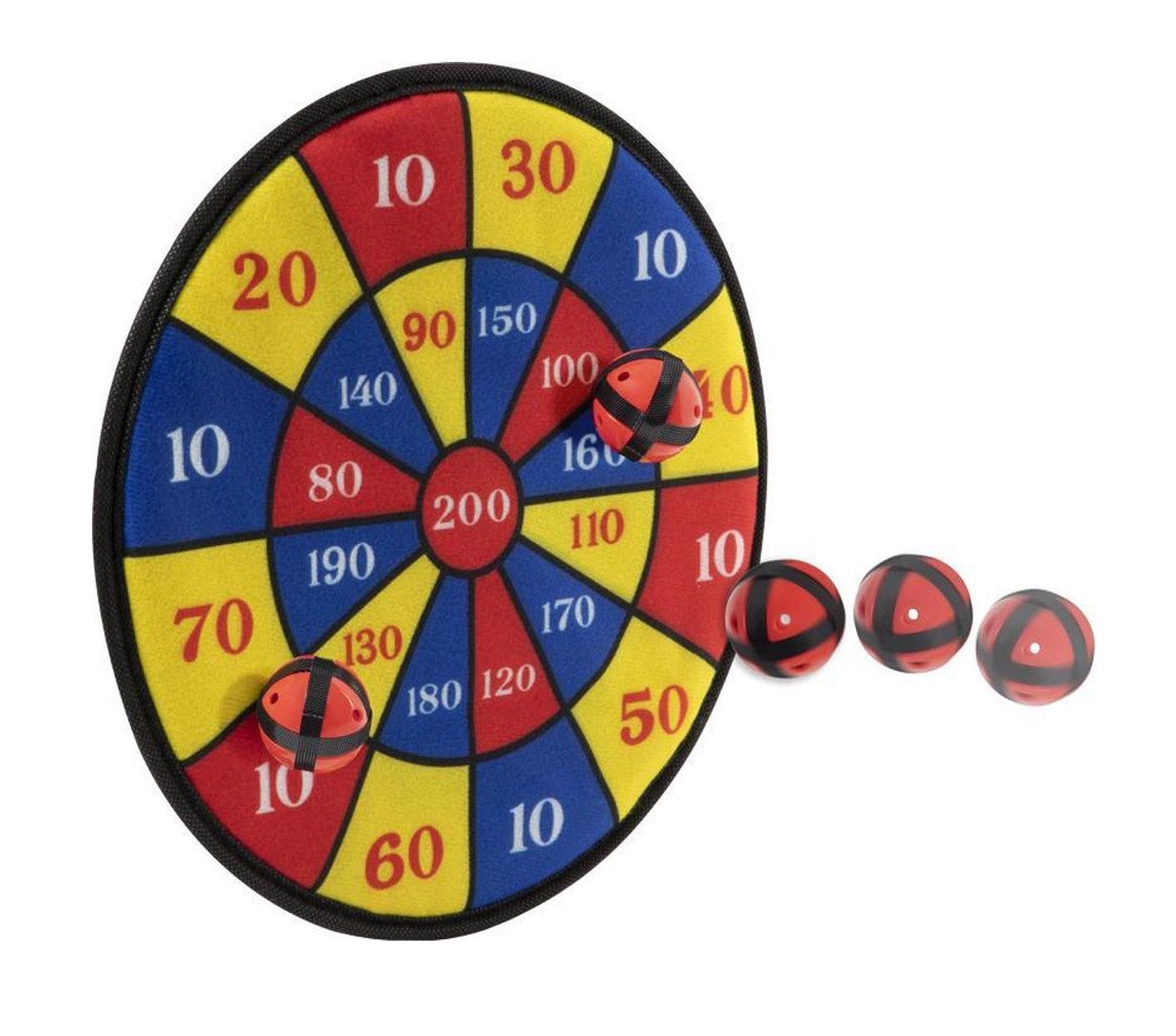 Dartboard 29,5 cm with 3 balls